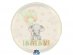 Baby elephant large paper plates 6pcs