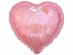 Best mum ever pink heart shaped foil balloon