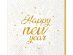 Blust Happy New Year χαρτοπετσέτες φαγητού για την Πρωτοχρονιά 16τμχ