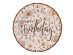 Boho Happy Birthday rainbow large paper plates 8pcs