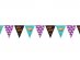 Boo Trick or Treat flag bunting for a Halloween party decoration