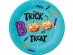 Boo trick or treat small paper plates