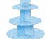 Pale blue dots 3 Tiers stand