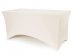 Cappuccino fabric elastic tablecover 183cm x 76cm x 74cm