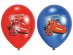 Cars latex balloons 6pcs