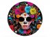 Catrina Day of the Dead μεγάλα χάρτινα πιάτα 6τμχ