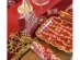 Chic καρυοθραύστης χάρτινα πίατα με χρυσοτυπία για τα Χριστούγεννα
