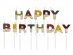 Comfy cozy Happy Birthday cake candles 13pcs