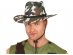 Cowboy hat with the military camouflage design