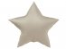 Star shaped foil balloon in creamy color 45cm