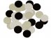 Creme black table confettis 14g
