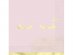Cute pink luncheon napkins with gold foiled design 16pcs