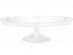 Clear color cake stand with pedestal 30cm