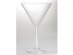 Clear color martini cup with high pedestal 25cm