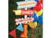 Decorative cardboard signs for a circus theme party decoration