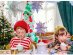 Κρεμαστές διακοσμητικές χιονονιφάδες σε ιριδίζον χρώμα για τα Χριστούγεννα
