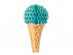 Hanging honeycomb Ice Cream decoration 20cm