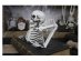 Decorative half skeleton for a table decoration in a Halloween party