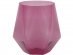 Plastic reusable wine glass in purple color 354ml