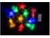 Διάστημα γιρλάντα με φωτάκια LED για διακόσμηση σε πάρτυ