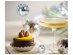 Decorative picks with the silver disco balls