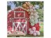 DIY διακοσμητική γιρλάντα με λάτεξ μπαλόνια και χάρτινα διακοσμητικά cutouts με θέμα τα ζωάκια της φάρμας
