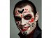 Stencil for face painting for a Vampire theme make up