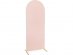 Dusty rose cover for the large size metallic arch 80cm x 200cm