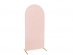Dusty rose cover for the medium size metallic arch 80cm x 180cm