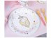 Eco large paper plates with the unicorn and his friends