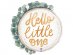 Eucalyptus Hello Little One foil balloon 66cm