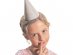 Glitter Party Hats Mermaid in Pink & Silver 6pcs
