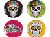 Day of the Dead Buttons 4/pcs