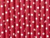 Red Dots paper straws 10/pcs