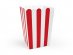 Red Striped Pop Corn Boxes 6/pcs