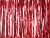 Red foil curtain