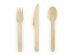 Wooden Cutlery Set 18/pcs