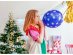 Latex balloons for party decoration with the Reindeer and Snowflakes theme