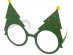 Christmas tree paper glasses