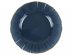 Elegance blue reusable small plates 6pcs