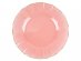 Elegance pink reusable small plates 6pcs