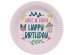 Fabulous fairy large paper plates 8pcs