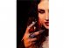 Metallic ring with the red coffin design