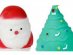 Φιγούρες squeezy Christmas 2τμχ