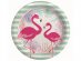 Flamingo large paper plates 8pcs