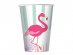 Flamingo paper cups 8pcs