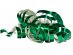 Foil streamers in green metallic color
