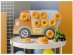 Σταντ για ντόνατς σε σχήμα φορτηγού για πάρτυ με θέμα το construction