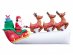 Santa's sleigh inflatable 310cm