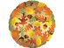 Autumn leaves and acorns foil balloon 45cm